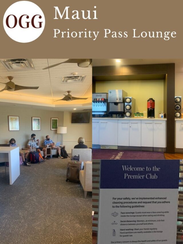 Maui OGG Priority Pass Airport Lounge