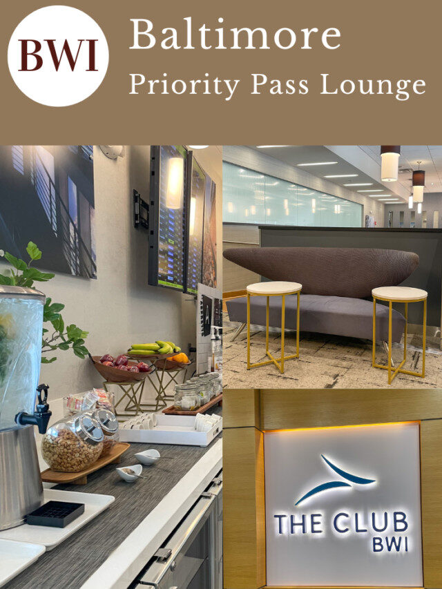 Baltimore BWI International Airport Priority Pass Lounge Review